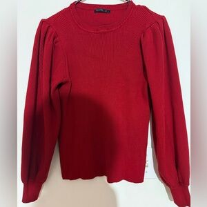 Elegant Red Women's Top